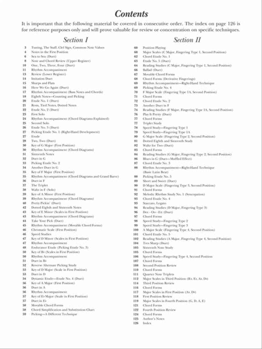 A Modern Method for Guitar – Volume 1 Guitar scores gallery preview page 3