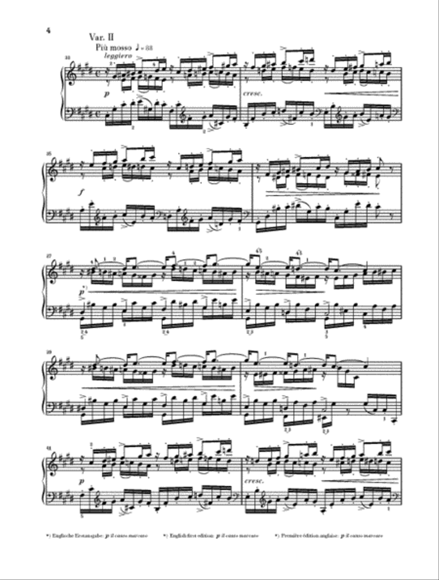 Thème et Variations Op. 73