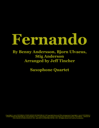 Book cover for Fernando