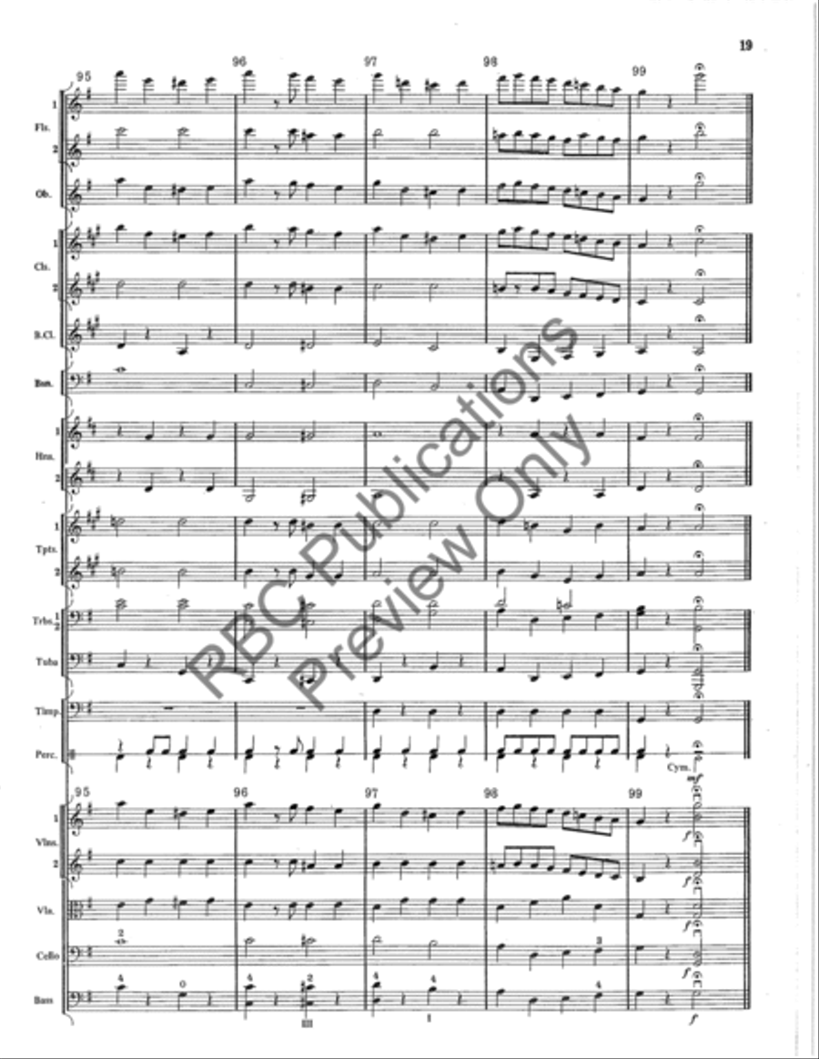 Tritsch Tratsch Polka Tritsch Tratsch Polka Full Orchestra scores gallery preview page 20