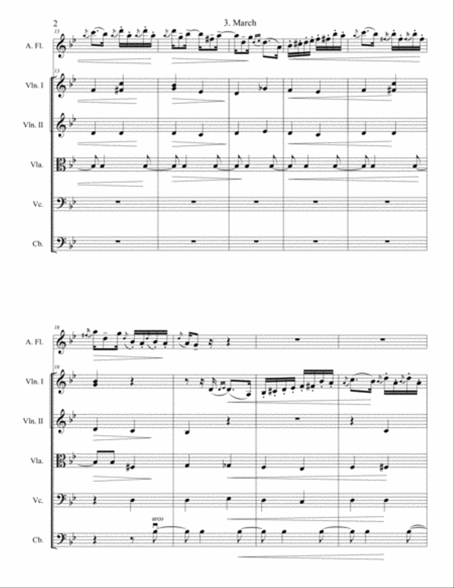 March-Song of the Lark March-Song of the Lark Chamber Orchestra scores gallery preview page 2