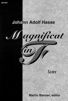 Magnificat in F - Full Score