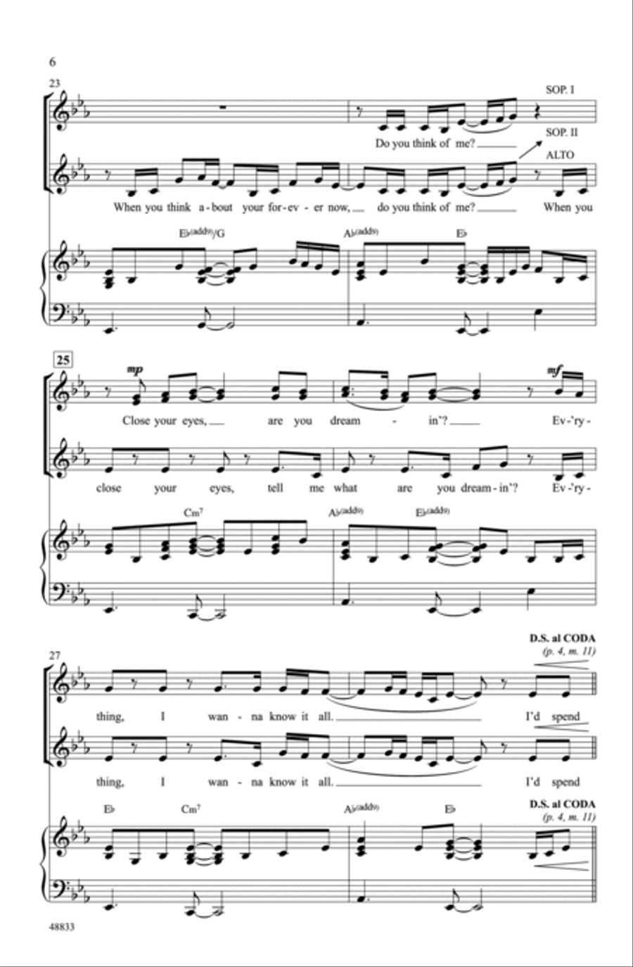 10,000 Hours Choir scores gallery preview page 5
