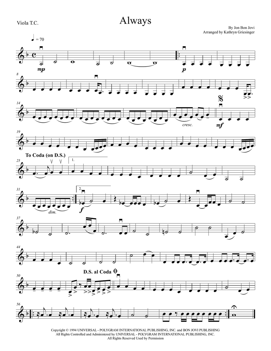 Always String Quartet scores gallery preview page 5