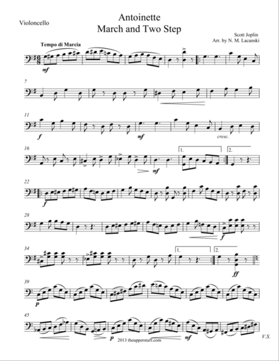 Antoinette String Quartet scores gallery preview page 1