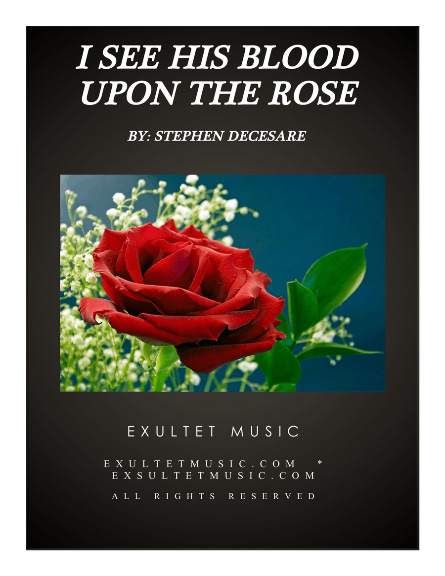 I See His Blood Upon The Rose 4-Part scores gallery preview page 1