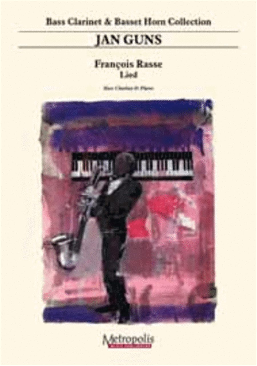 Lied for Bass Clarinet and Piano Bass Clarinet scores gallery preview page 1