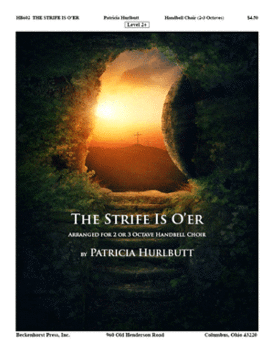 The Strife Is O'er - Hurlbutt 3-Octaves scores gallery preview page 1