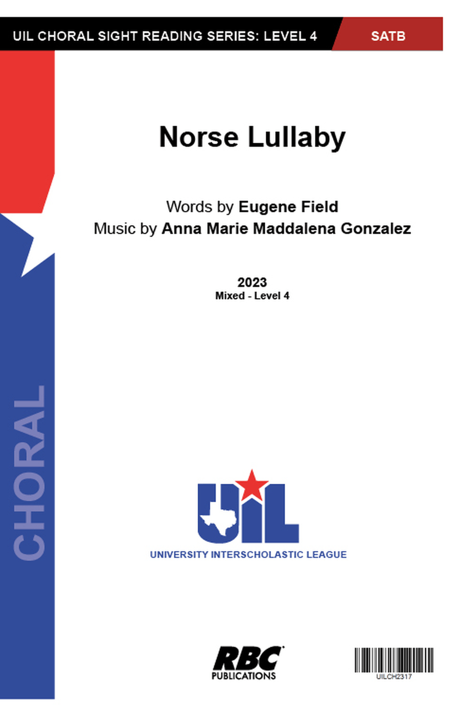 Norse Lullaby Norse Lullaby 4-Part scores gallery preview page 1