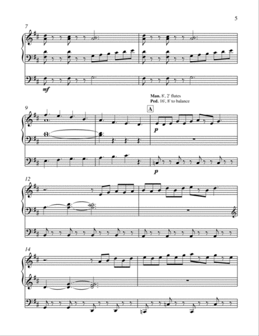 Morning Songs Morning Songs Organ scores gallery preview page 4