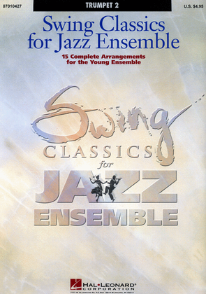 Book cover for Swing Classics for Jazz Ensemble – Trumpet 2