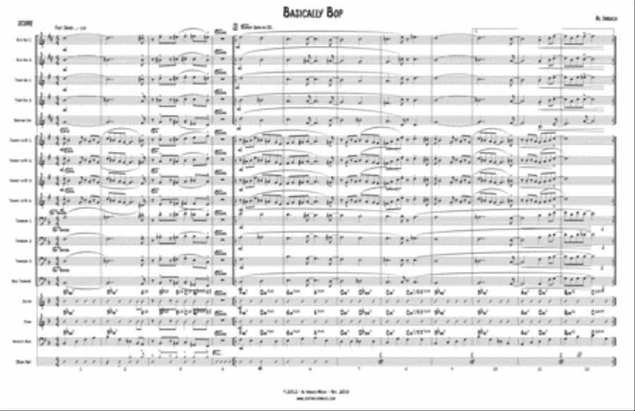 Basically Bop Jazz Ensemble scores gallery preview page 2