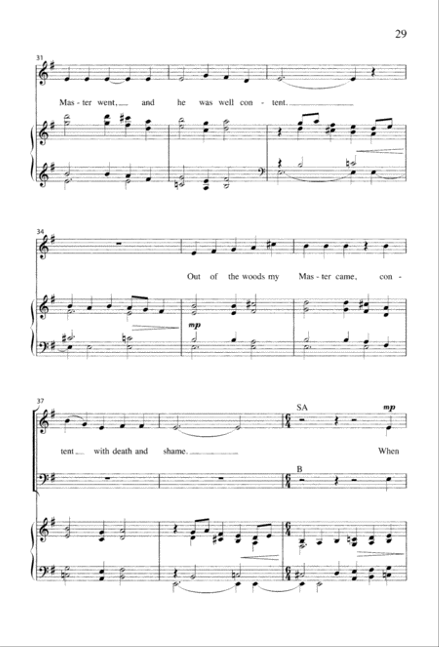 Christ the Crucified Christ the Crucified 3-Part scores gallery preview page 31