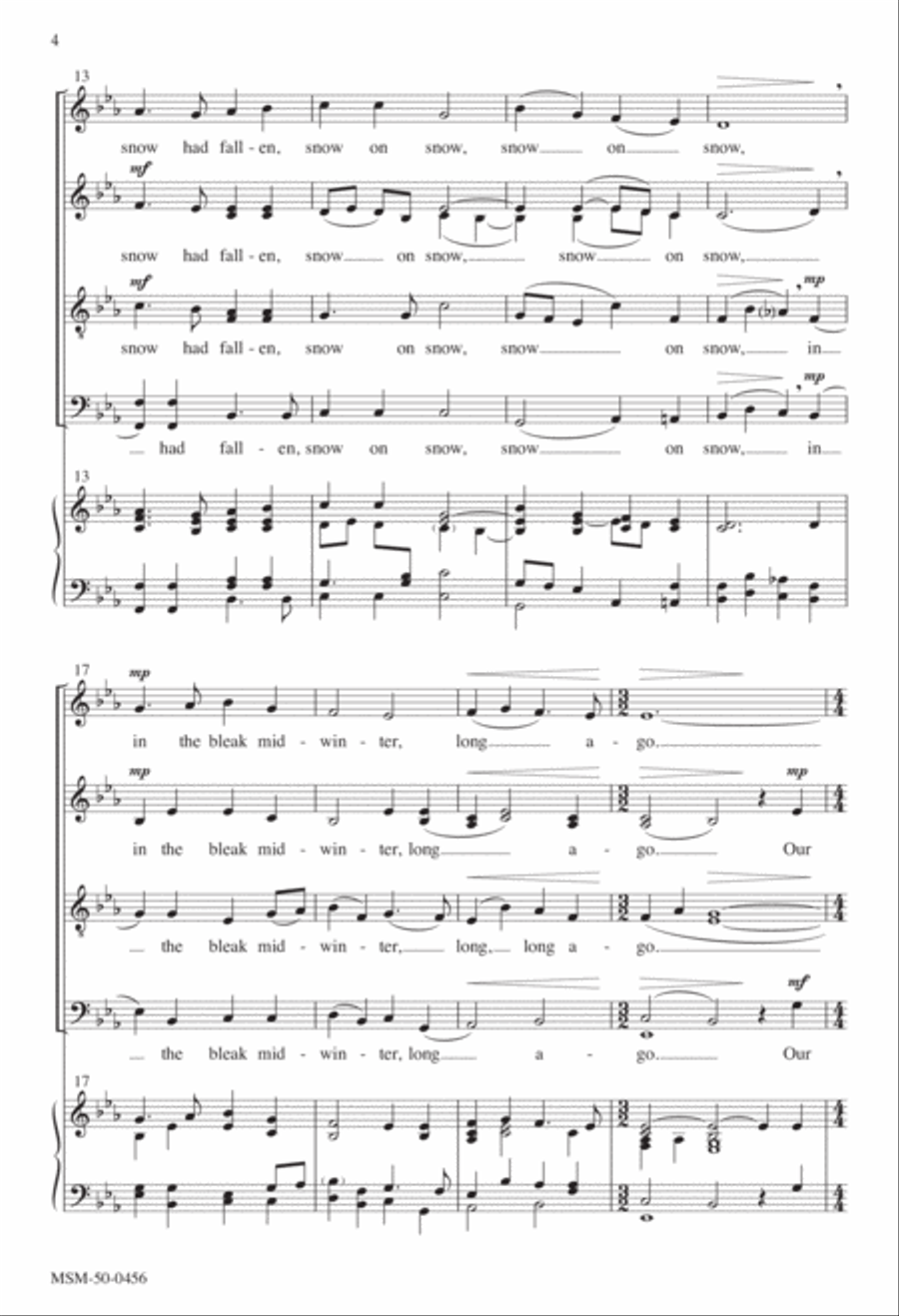 In the Bleak Midwinter In the Bleak Midwinter Divisi scores gallery preview page 3