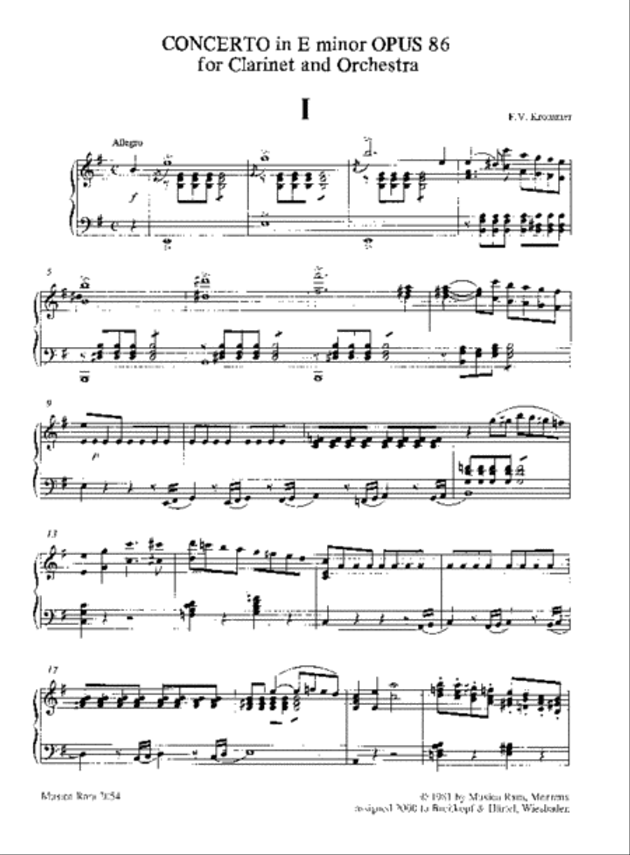 Concerto in e minor Op. 86 Flute scores gallery preview page 2