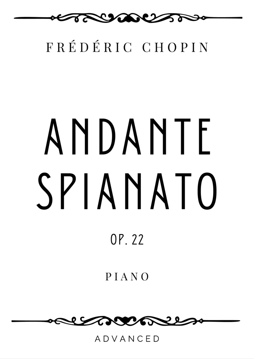 Chopin - Andante Spianato in G major - Advanced image number null