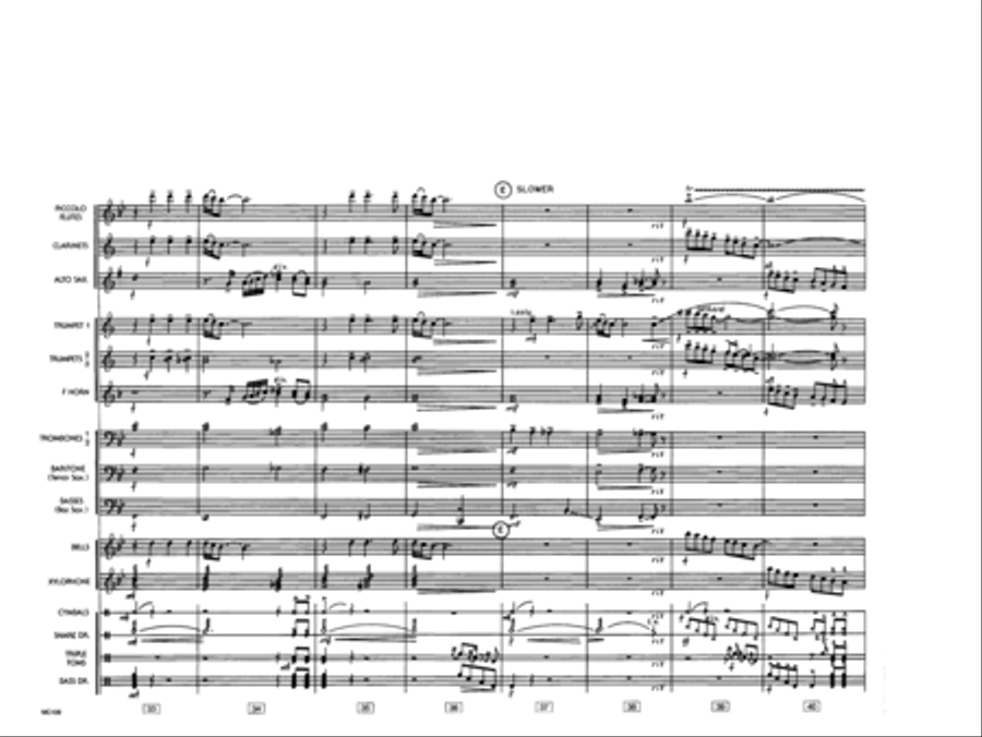 You Are So Beautiful Marching Band scores gallery preview page 6