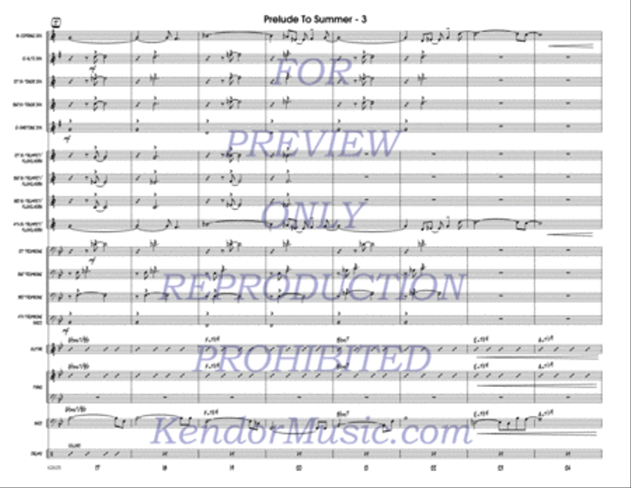 Prelude To Summer Choir scores gallery preview page 4