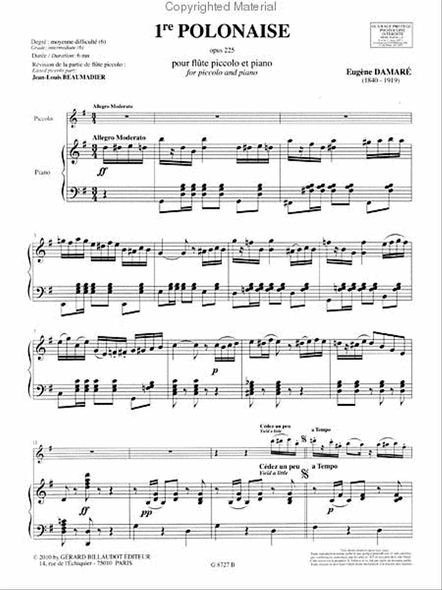 1er Polonaise 1er Polonaise Chamber Music scores gallery preview page 2