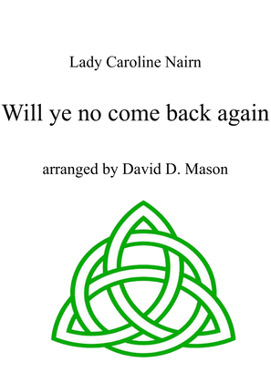 Book cover for Will ye no come back again