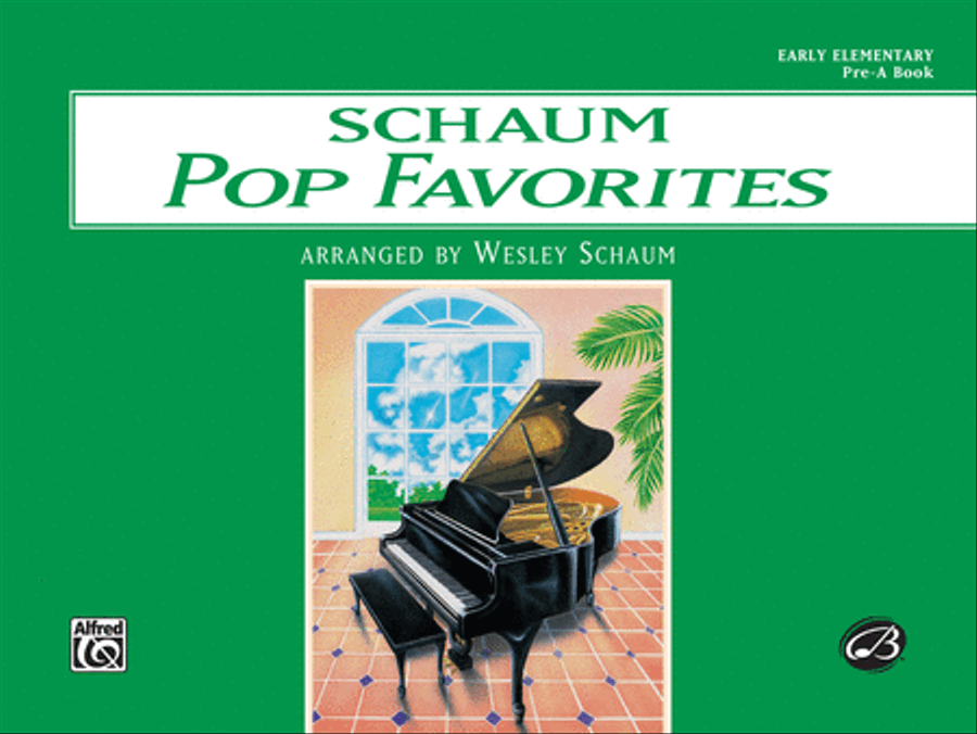 Pop Favorites Pre-A Book Piano Method scores gallery preview page 1
