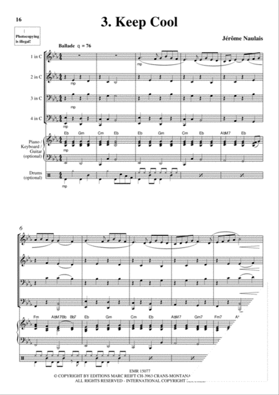 Brass Quartets Vol. 20 Brass Ensemble scores gallery preview page 5