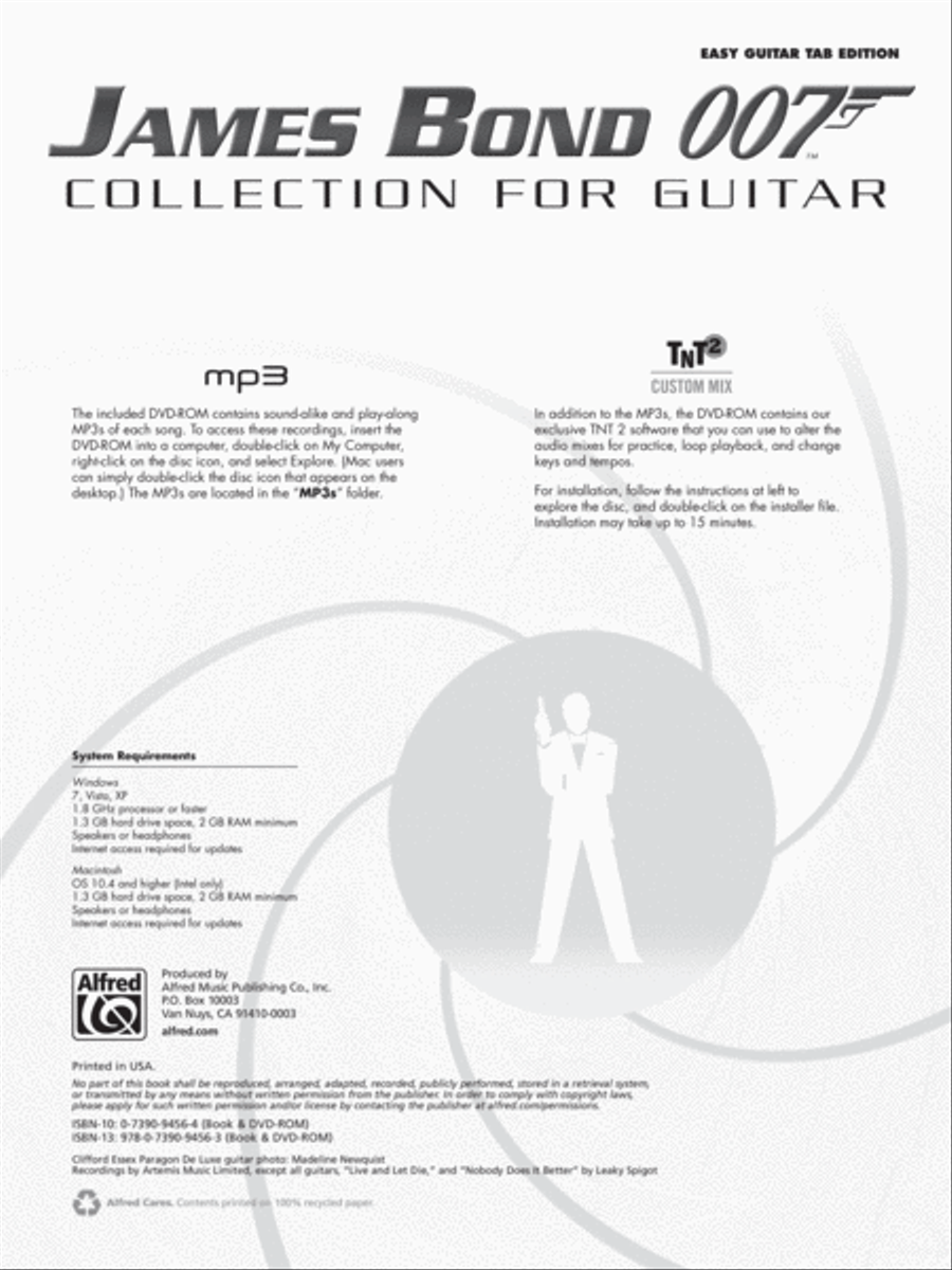 James Bond 007 Collection for Guitar Guitar Tablature scores gallery preview page 2