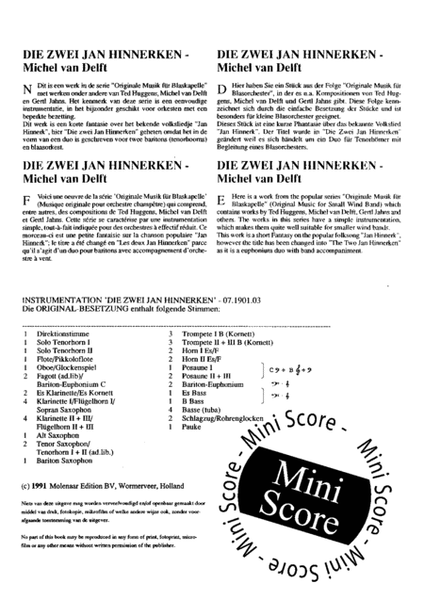Die Zwei Jan Hinnerken image number null
