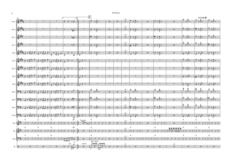 Jailhouse Rock Jazz Ensemble scores gallery preview page 2