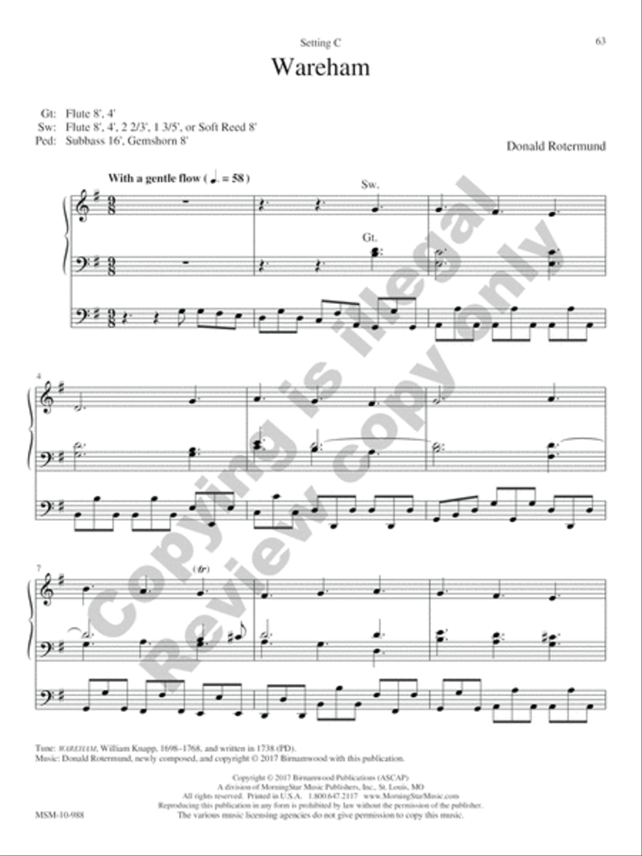 36 Flexible Hymn-Based Extemporizations Organ scores gallery preview page 29