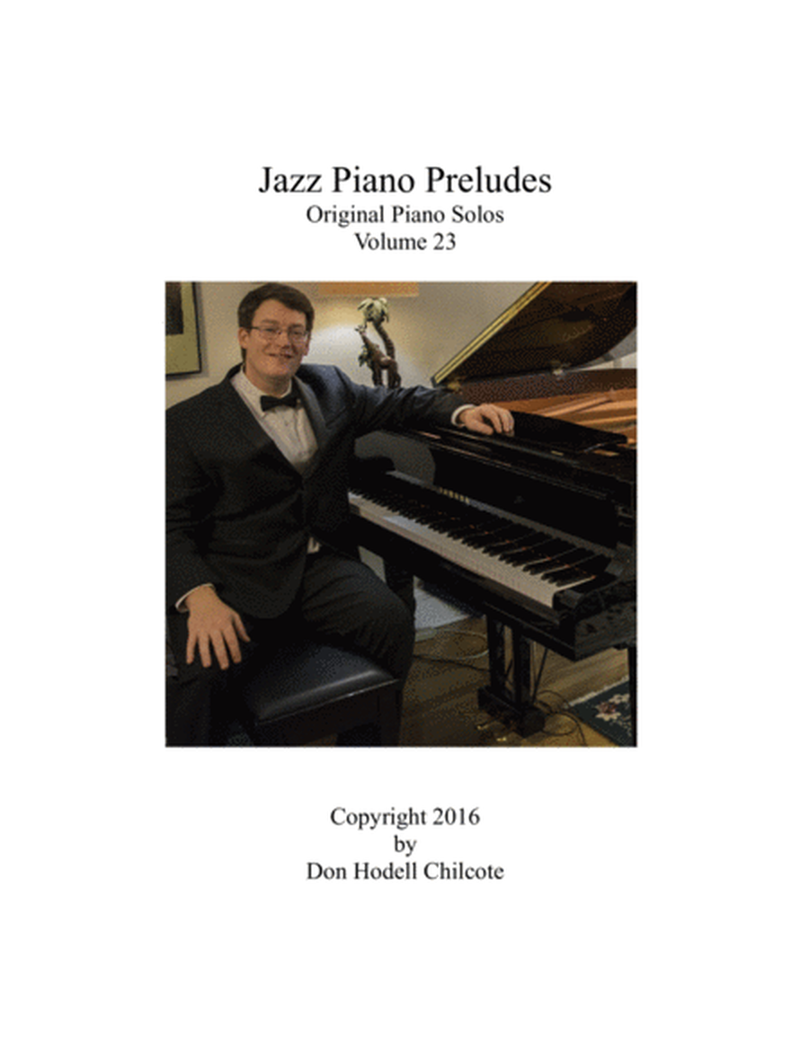 Jazz Piano Preludes #3 Volume 23 image number null