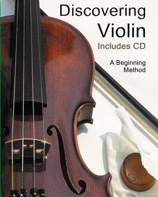 Book cover for Discovering Violin * Method and Songbook with CD