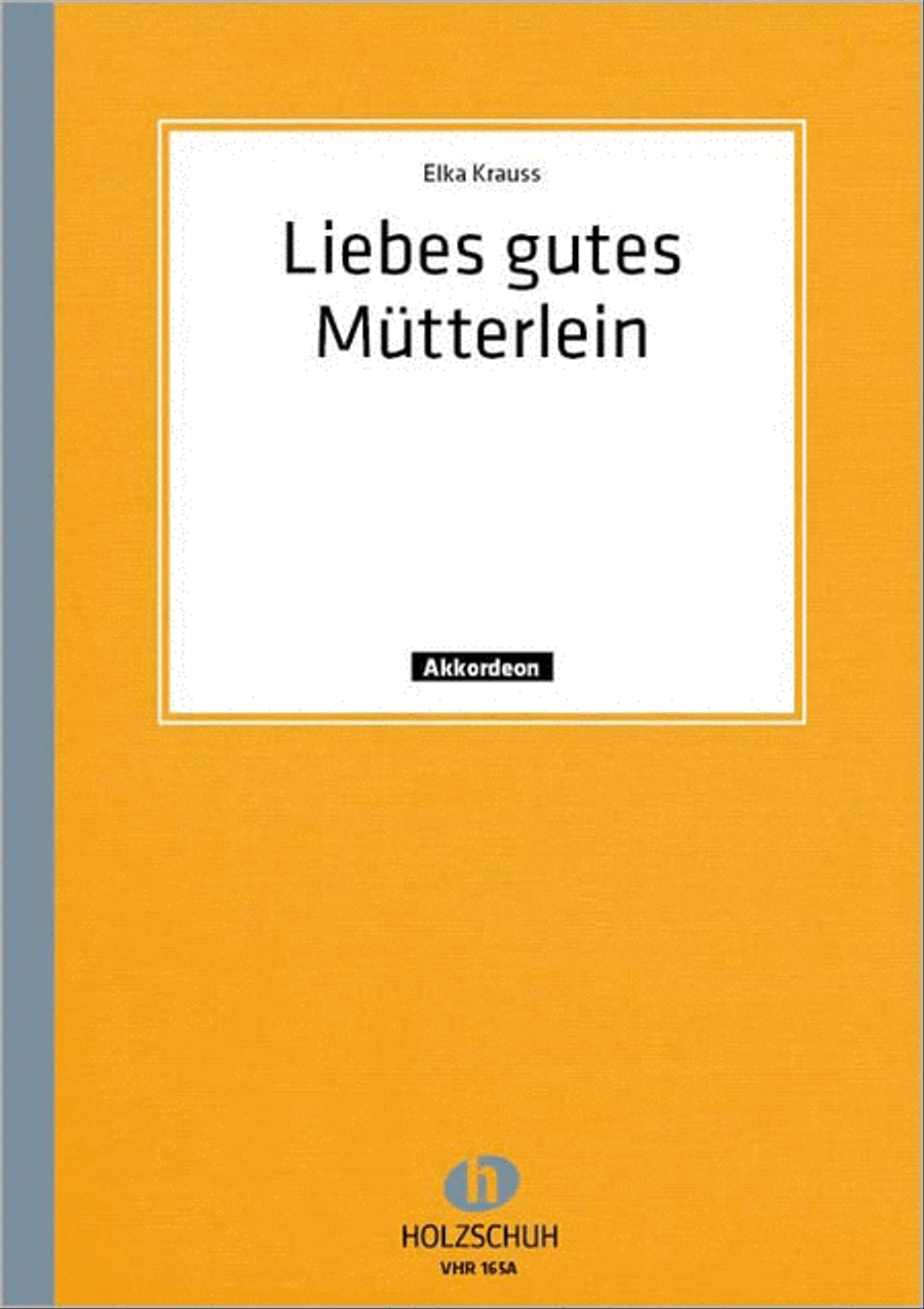 Liebes gutes Mütterlein, Tango