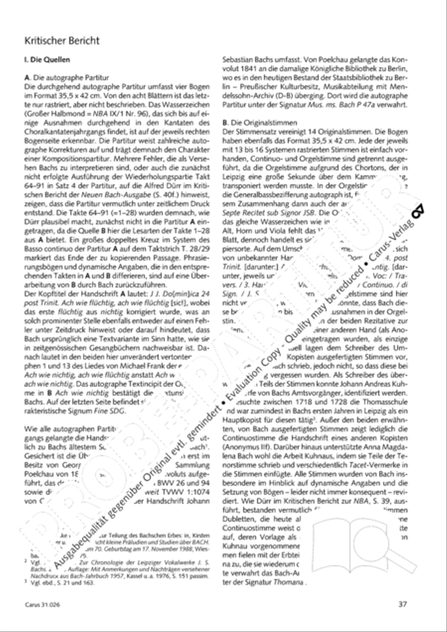 Ah, how fleeting, ah, how futile (Ach wie fluchtig, ach wie nichtig) 4-Part scores gallery preview page 38