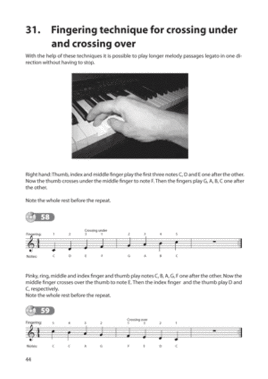 Keyboard Basics, English Edition Piano Method scores gallery preview page 8