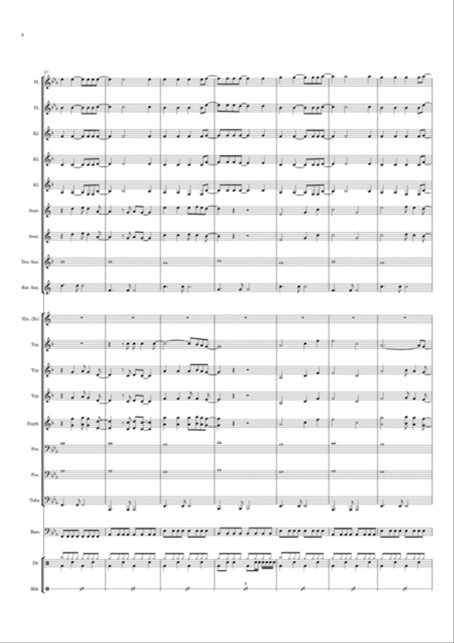 Bella Napoli Large Ensemble scores gallery preview page 6