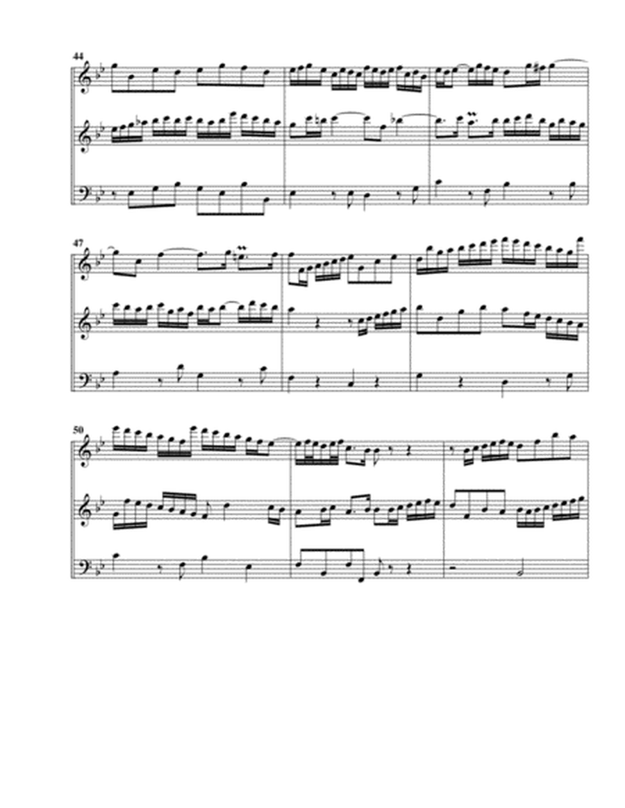 Trio super: Herr Jesu Christ, dich zu uns wend, BWV 655 (arrangement for 3 recorders)