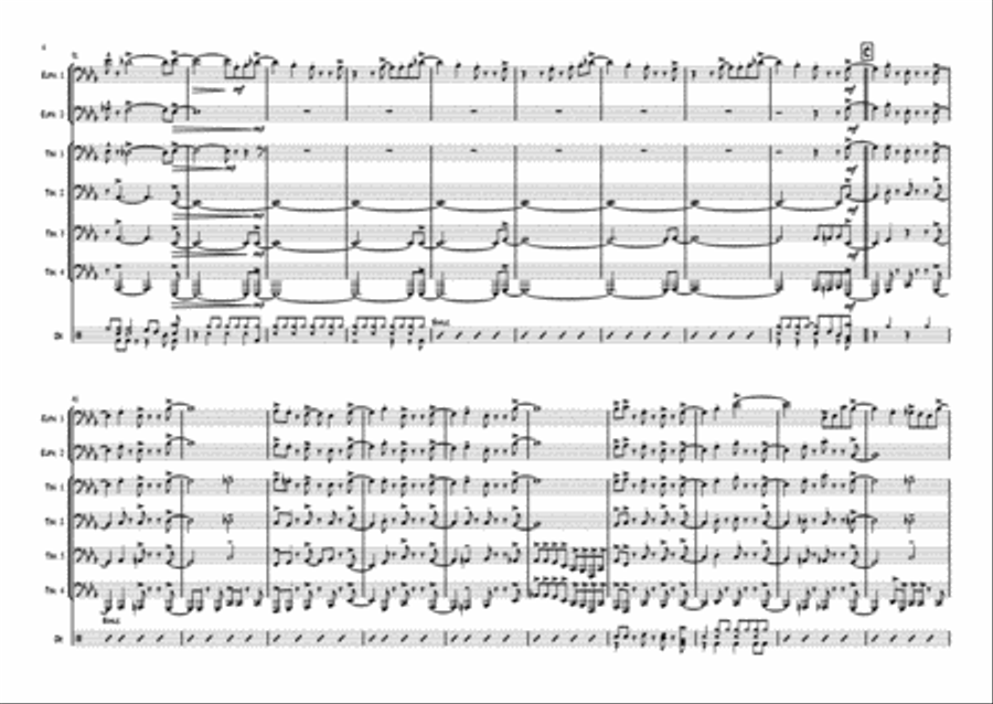 Birdland Brass Ensemble scores gallery preview page 4