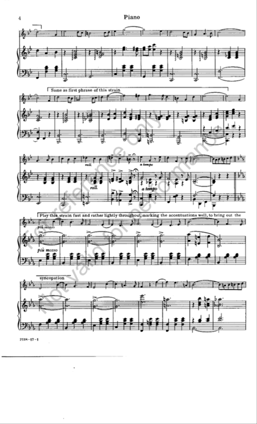 Among the Sycamores Among the Sycamores Alto Saxophone scores gallery preview page 4