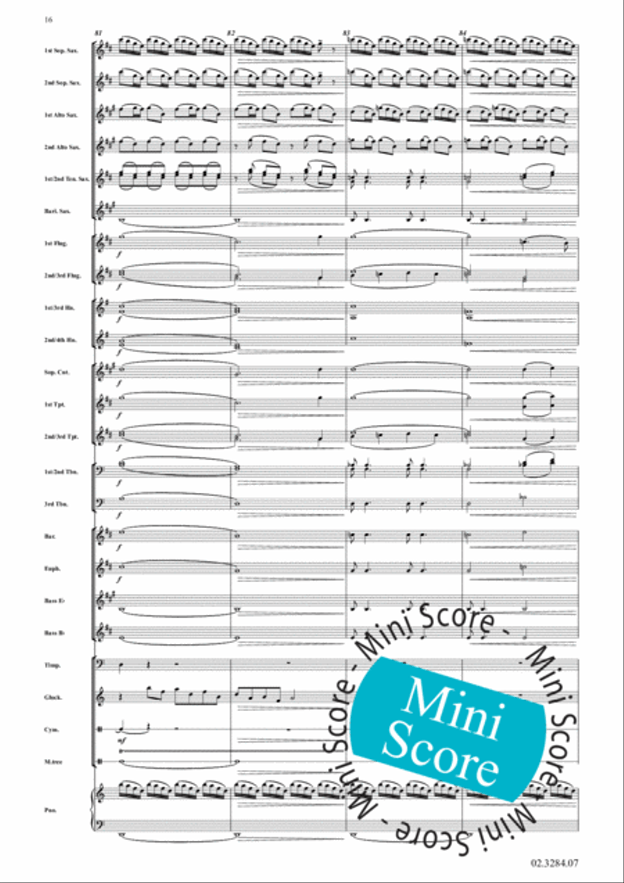It's a Wonderful Christmas Fanfare Band scores gallery preview page 22