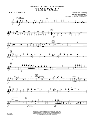 Time Warp (from "The Rocky Horror Picture Show") - Eb Alto Saxophone 1