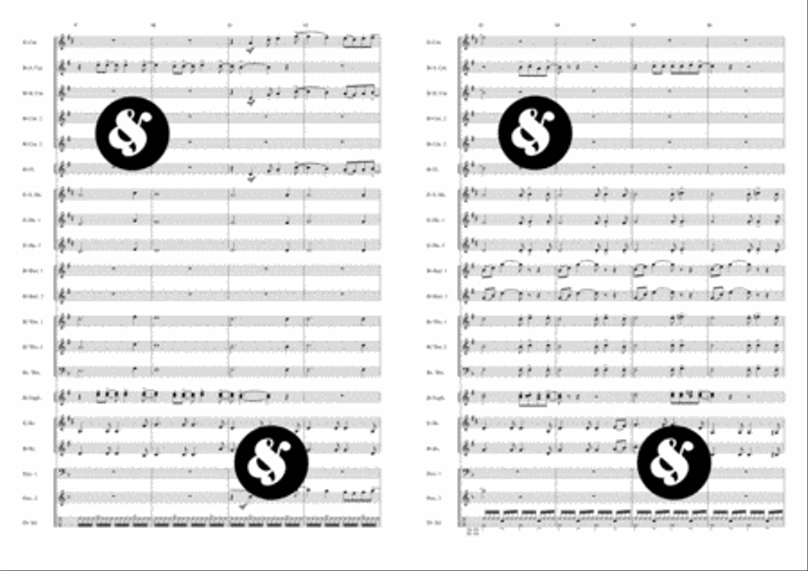 Elvis Presley: Suspicious Minds Brass Band scores gallery preview page 3