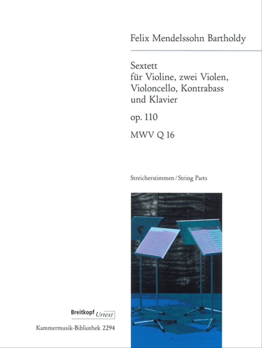 Sextet [Op. 110] MWV Q 16 Cello scores gallery preview page 1