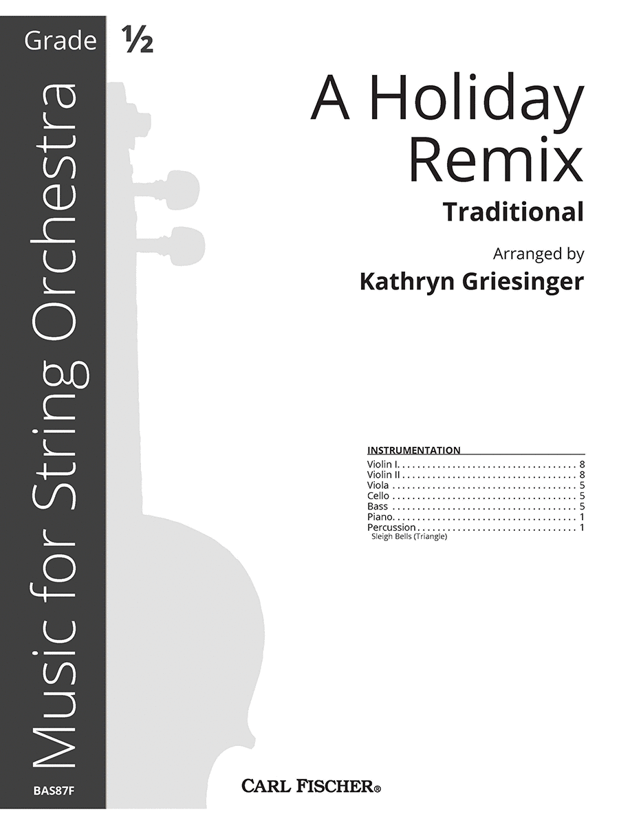 A Holiday Remix Orchestra scores gallery preview page 1