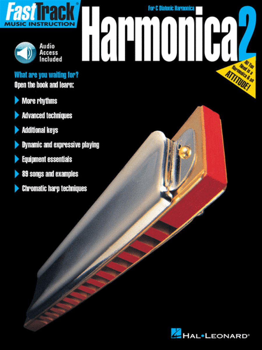 FastTrack Harmonica Method Book 2 Harmonica scores gallery preview page 1