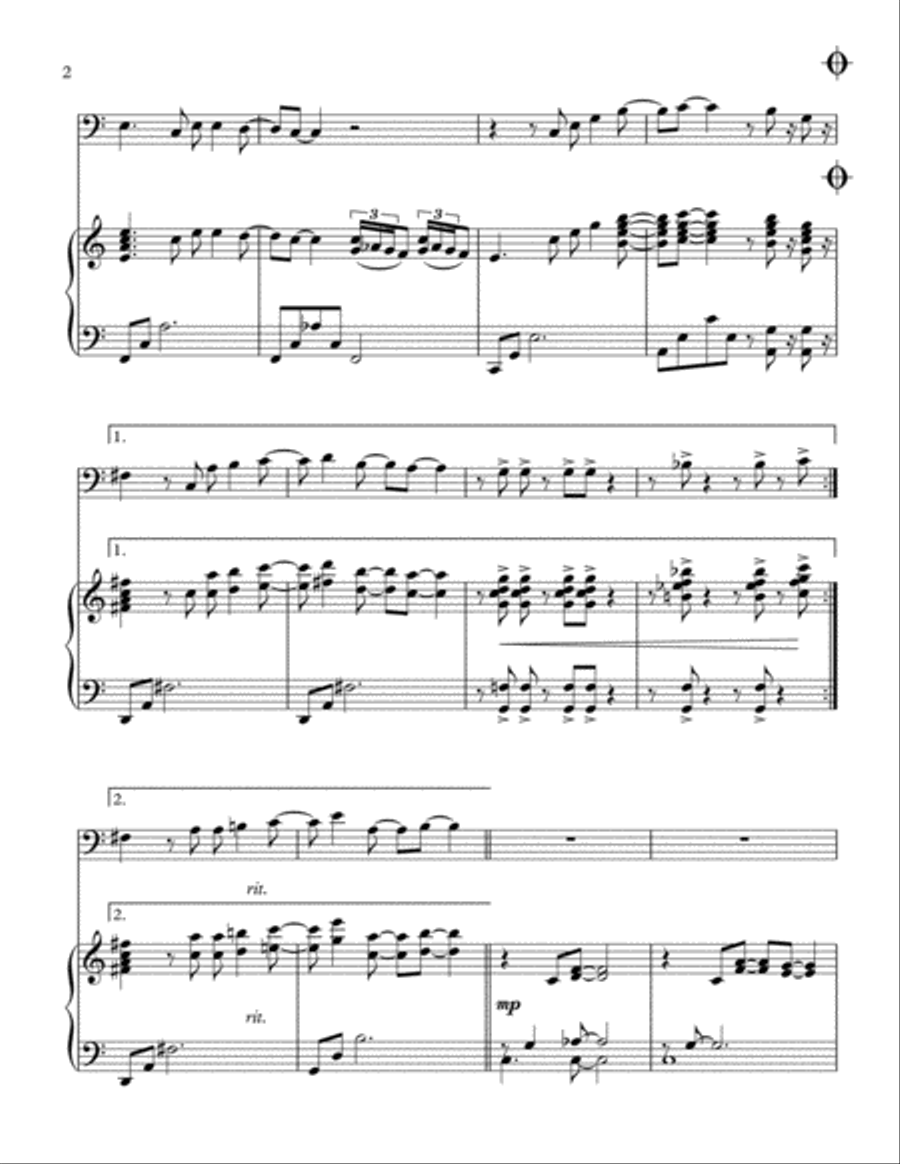 Just The Way You Are Piano scores gallery preview page 3