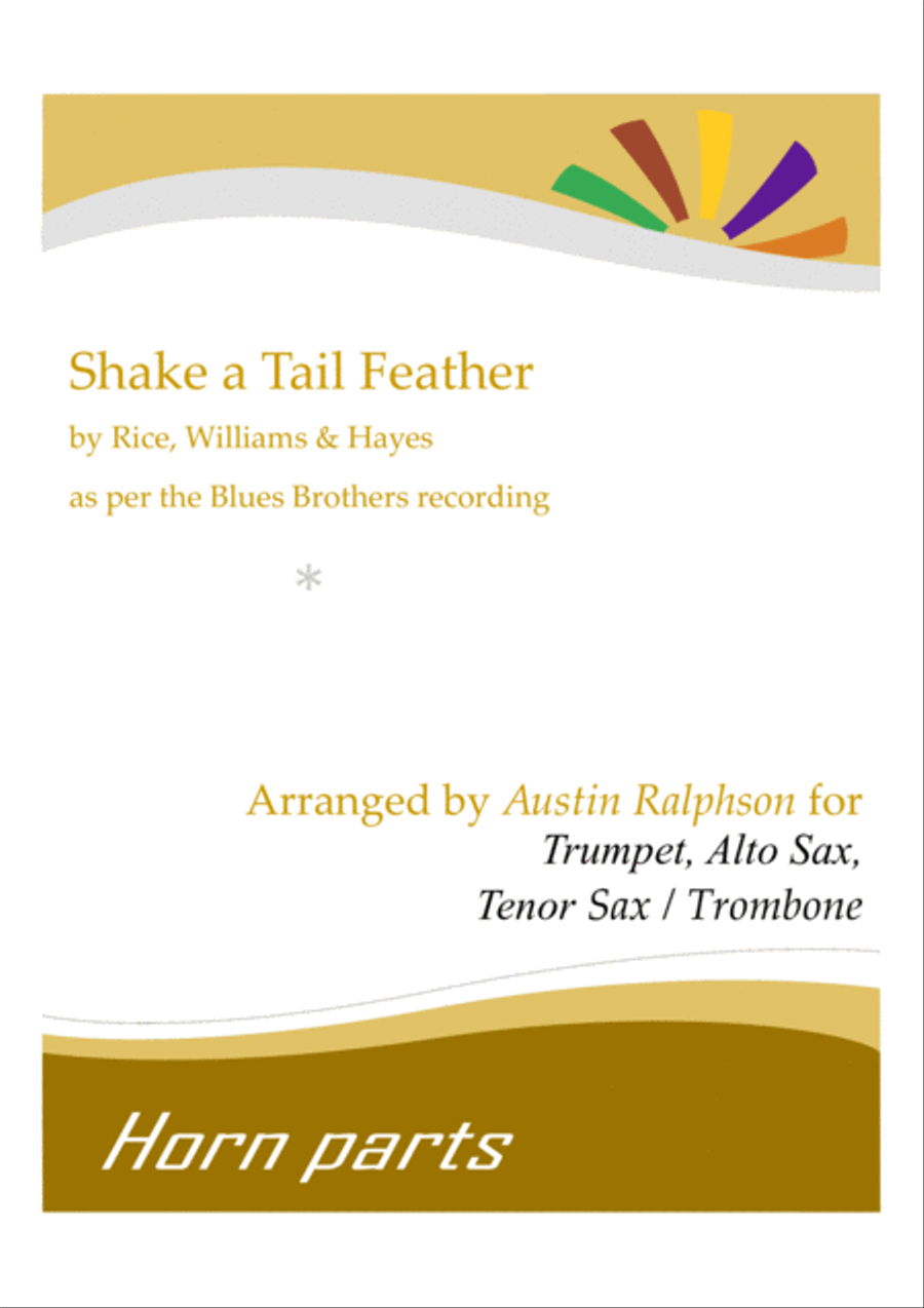 Shake A Tail Feather Tenor Saxophone scores gallery preview page 1