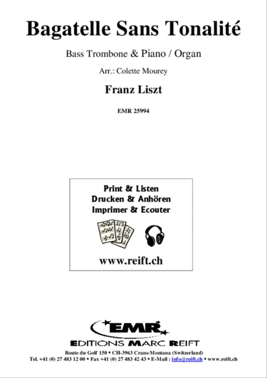 Bagatelle Sans Tonalite Bagatelle Sans Tonalite Trombone scores gallery preview page 2