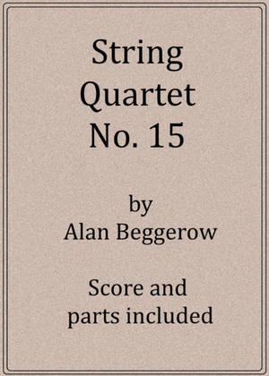 String Quartet No. 15