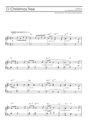 O Christmas Tree [Piano solo / beginner]